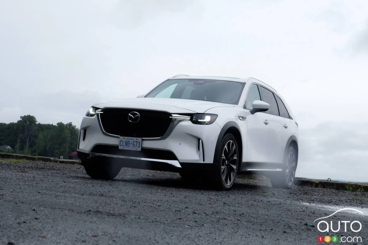 Le Mazda CX-90 PHEV