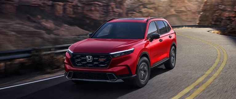 2027 honda crv trailsport hybrid radiant red metallic s