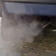 Automobile exhaust gas