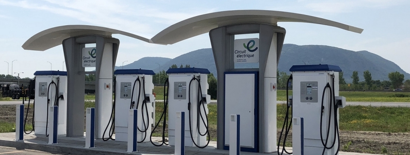 Superstation de recharge du circuit electrique