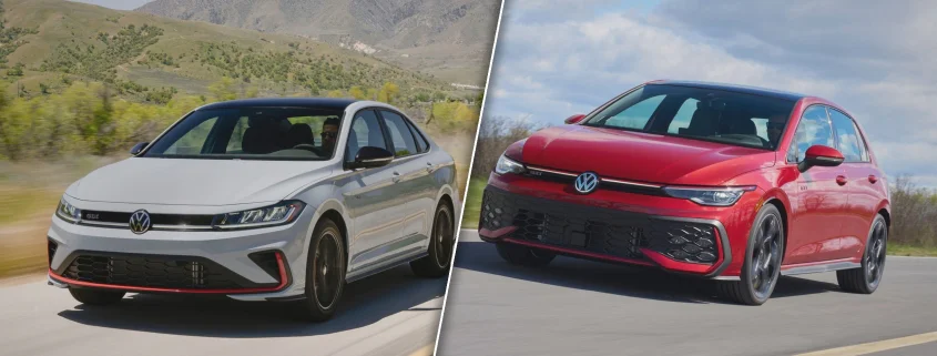 Volkswagen Jetta GLI contre la Golf GTI