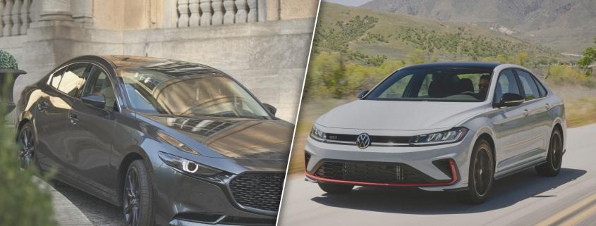 Jetta GLI 2026 vs Mazda3 Turbo 2026 : laquelle choisir ?