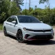 Volkswagen Jetta GLI 2026 vue de trois quarts avant